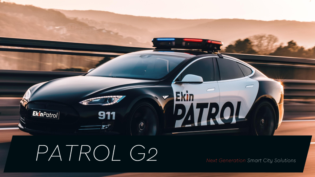 Ekin Patrol G2 smart city patrol vehicle